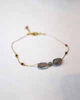 encrust gemstone bracelet