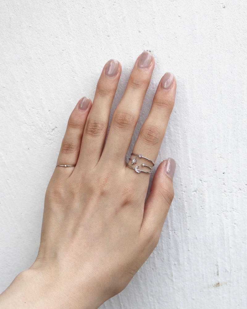 starry sky ring