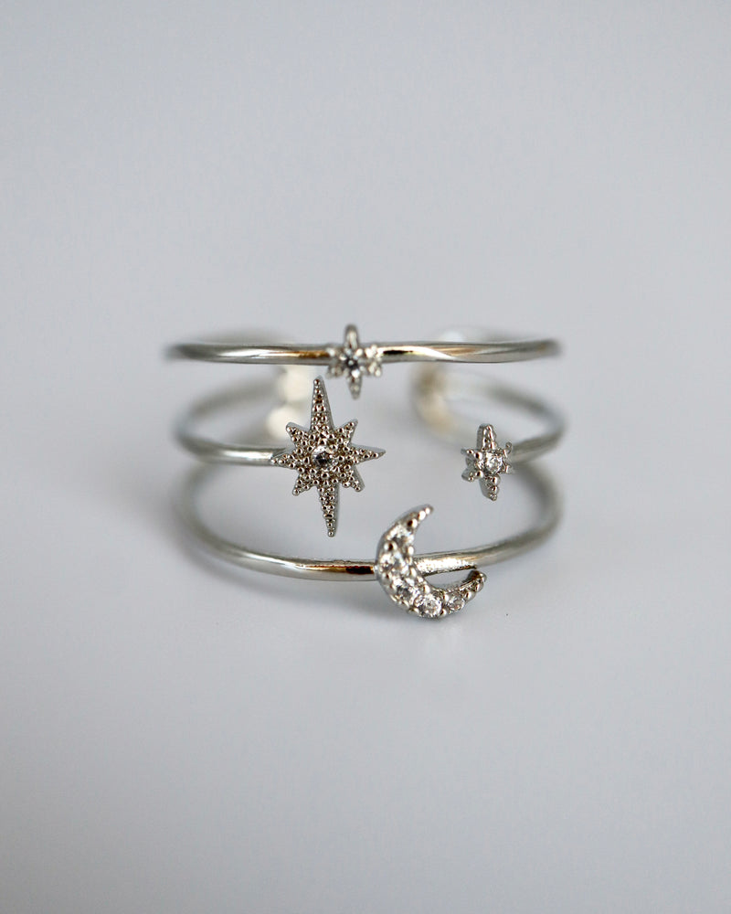 starry sky ring