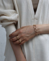 cross line bangle