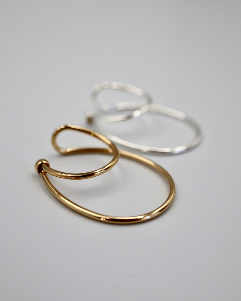 double line ear cuff