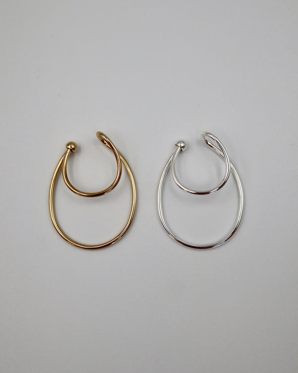 double line ear cuff