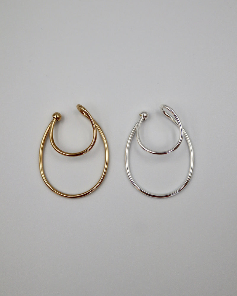 double line ear cuff