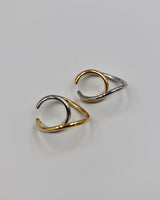 golsil ring & ring ear cuff