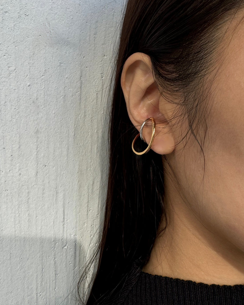 golsil ring & ring ear cuff