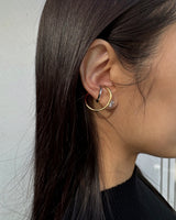 golsil ring & ring ear cuff