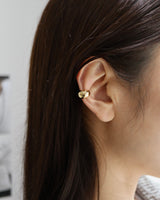 simple bubble earcuff