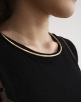 simple circle neck cuff