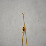 crescent moon necklace - beller