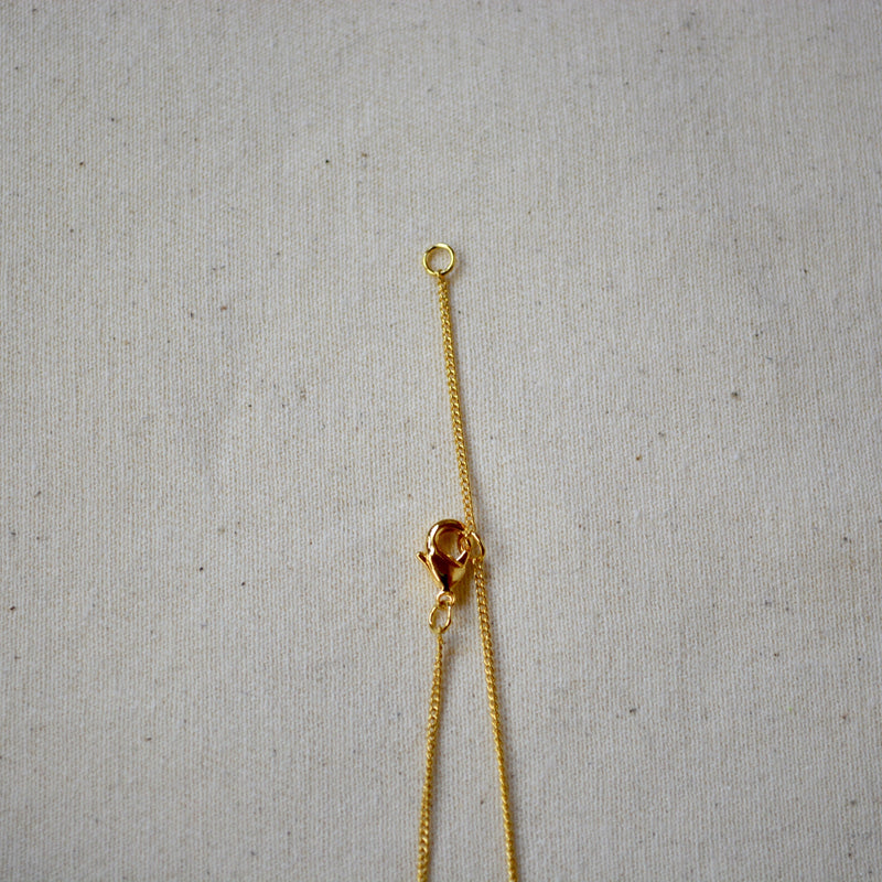 crescent moon necklace - beller