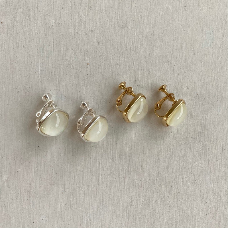 precious stone earring