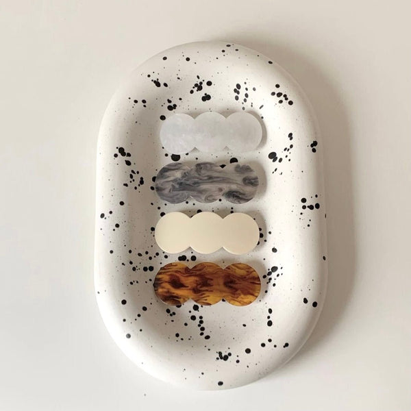 3 dumpling hair pin - beller
