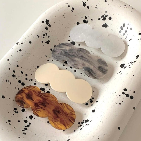 3 dumpling hair pin - beller