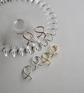 3pearl turn ear cuff set
