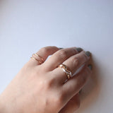 golsil wave ring