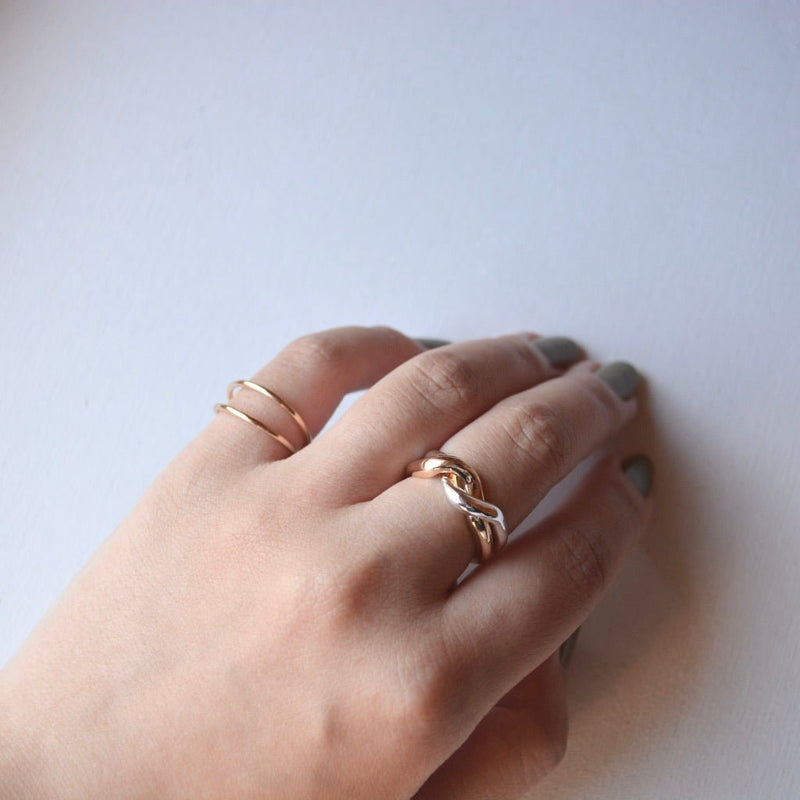 golsil wave ring