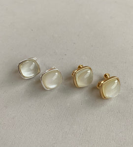 precious stone earring