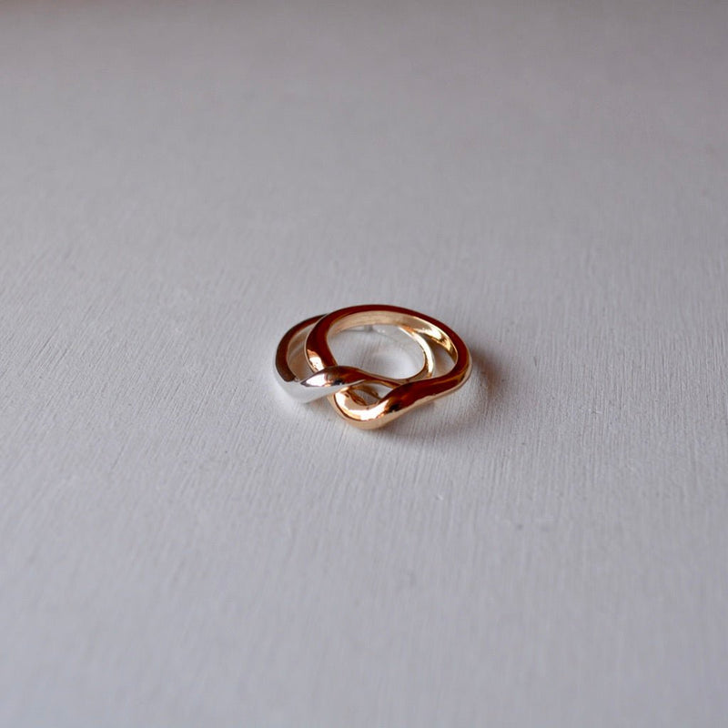 golsil wave ring