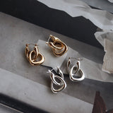 triangle hoop pierce