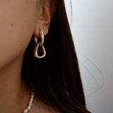 triangle hoop pierce