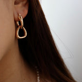 triangle hoop pierce