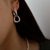 triangle hoop pierce