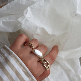 rhombus acryl ring
