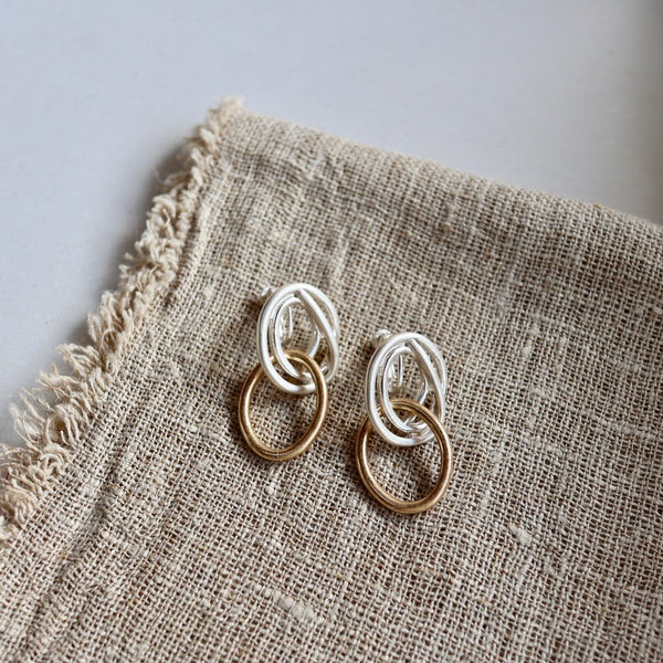 golsil round earring