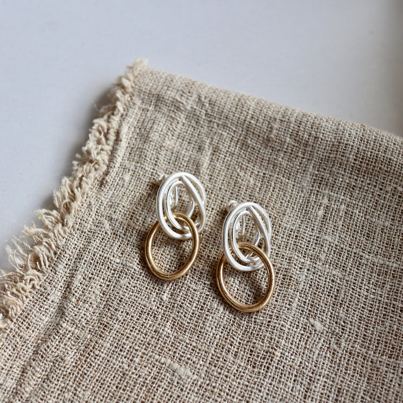 golsil round earring