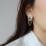golsil round earring