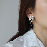 golsil round earring