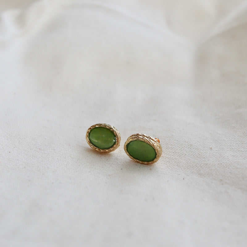 shining stone pierce (green)