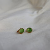 shining stone pierce (green)