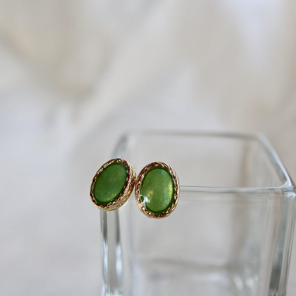 shining stone pierce (green)