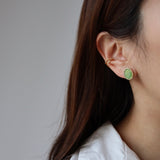 shining stone pierce (green)
