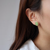 shining stone pierce (green)