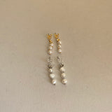 butterfly pearl 2way pierce