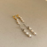 butterfly pearl 2way pierce