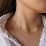 equal distance necklace