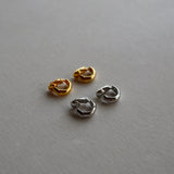 circle clip earring & earcuff