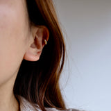 circle clip earring & earcuff