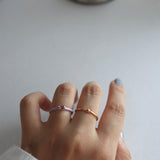 color bijou ring