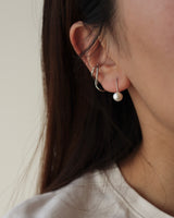 one point pearl hook pierce
