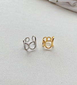 gradation circle ring