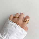 gradation circle ring