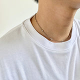 rhombus chain necklace