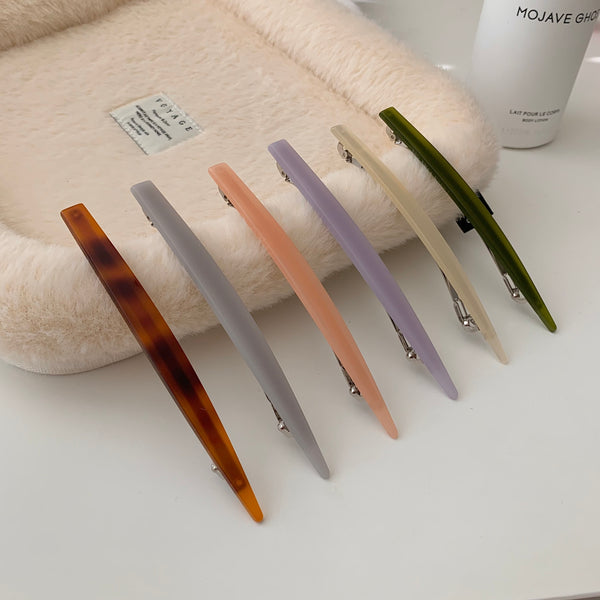 color shape hair pin
