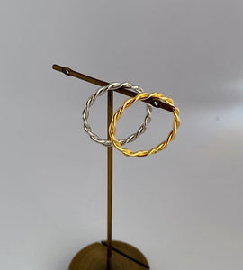 shiny twist ring