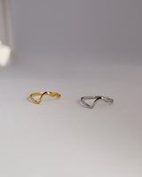 delicate wave ring