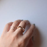 golsil wave ring